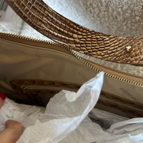 Brahmin Tabitha macchiato manure genuine leather bag - Picture 9 of 11